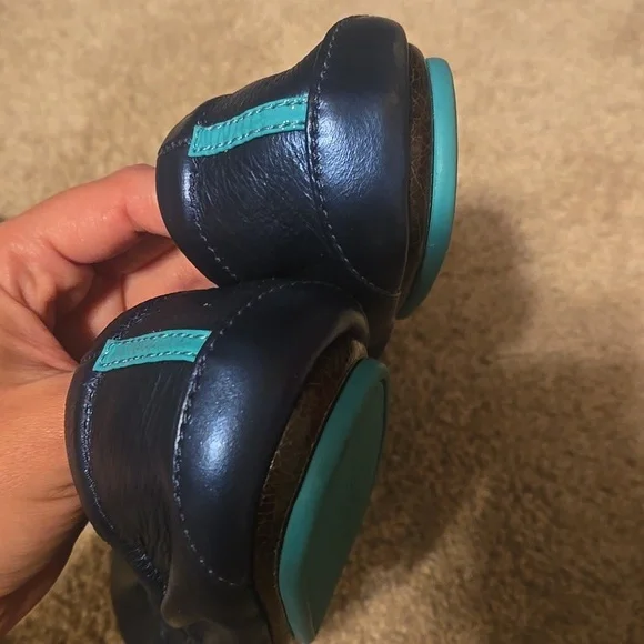 Tieks Midnight Blue Ballet Flats - Picture 5 of 7